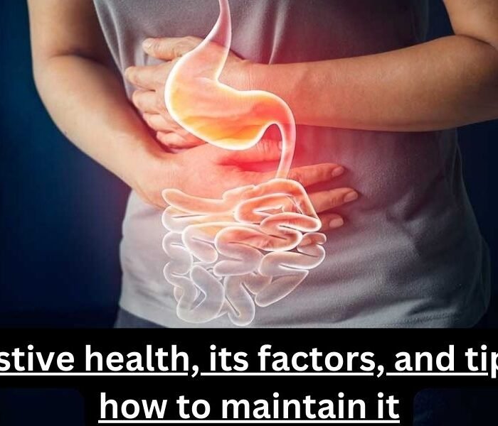 Digestive health, its factors, and tips on how to maintain it.