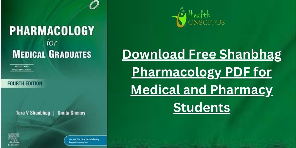 Download Free Shanbhag Pharmacology PDF for Medical and Pharmacy Students