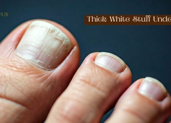 Thick White Stuff Under Toenail