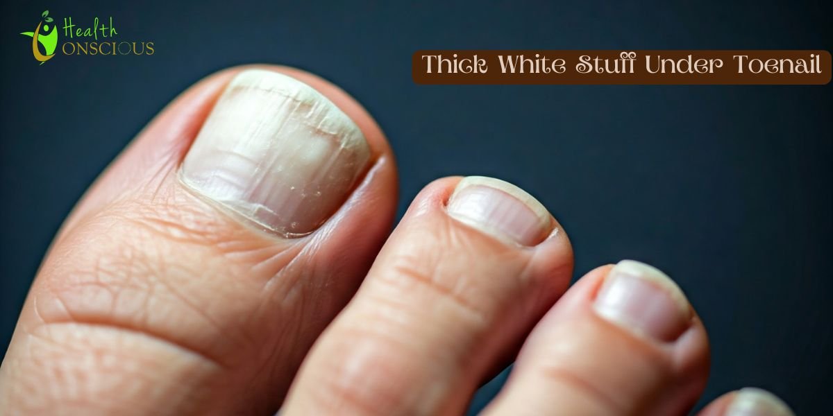 Thick White Stuff Under Toenail: Causes, Treatments, and Prevention Tips