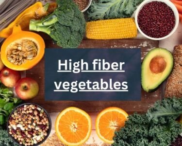 High fiber vegetables