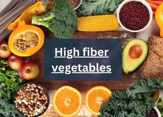 High fiber vegetables