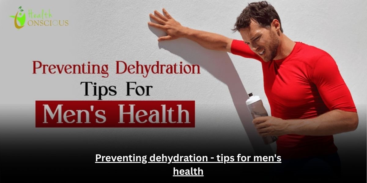 Preventing dehydration – tips for men’s health