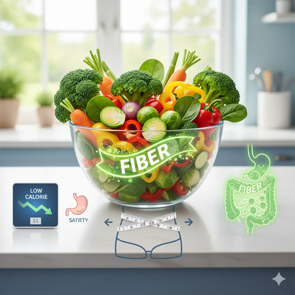 Low Calorie Vegetables Important in Fat Loss