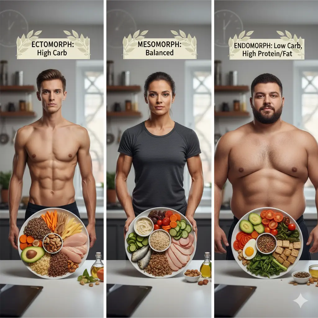 Nutrition plans for body types