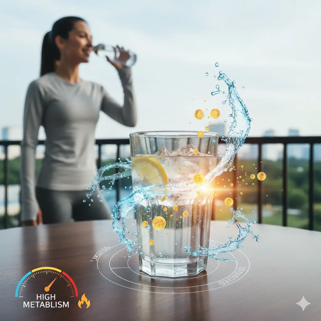 Role of hydration in fat Burning