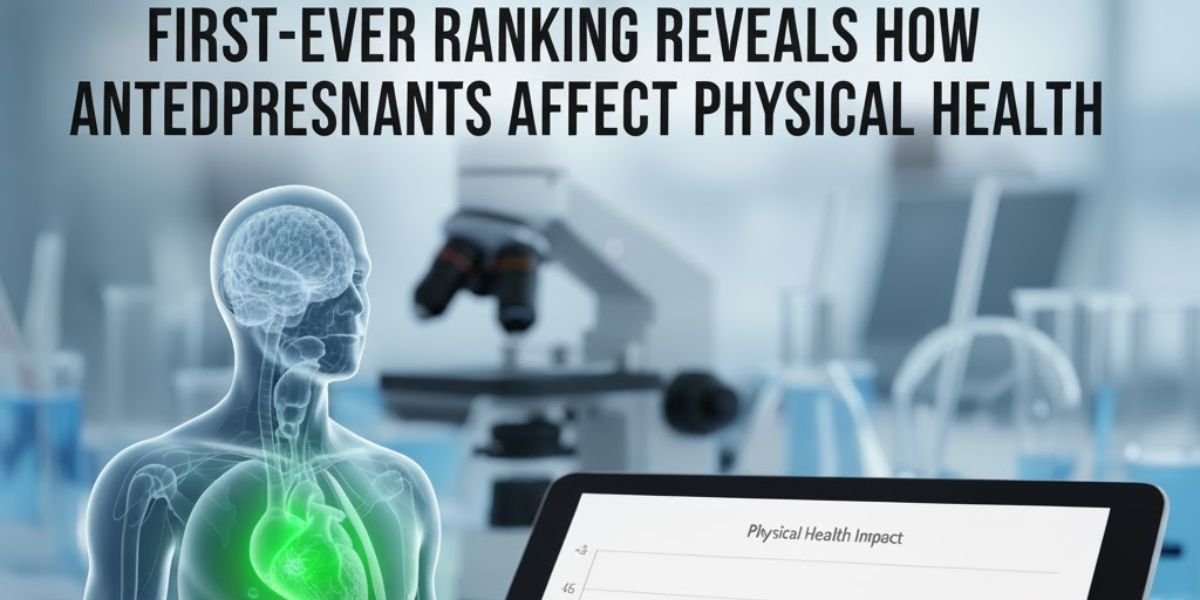 First-Ever Ranking Reveals How Antidepressants Affect Physical Health