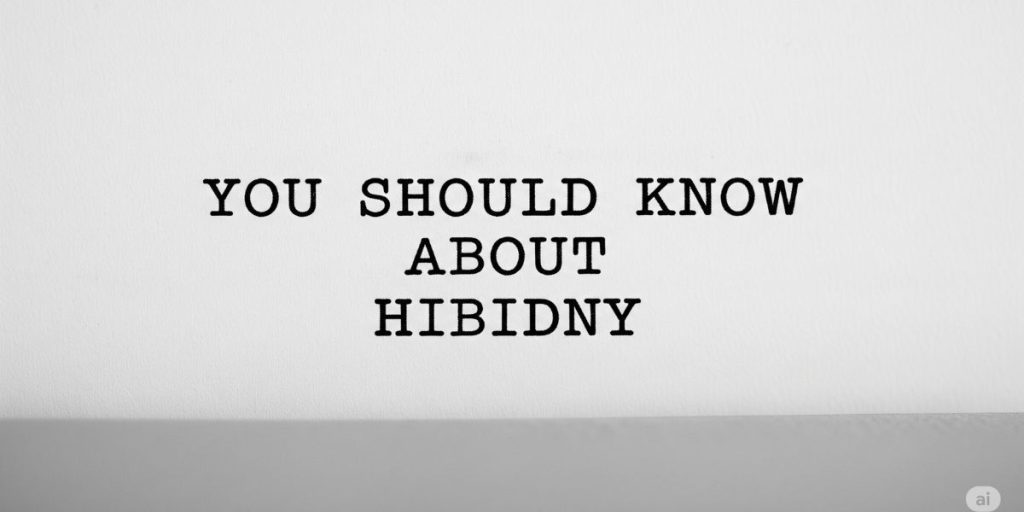 You Should Know About Hibidny