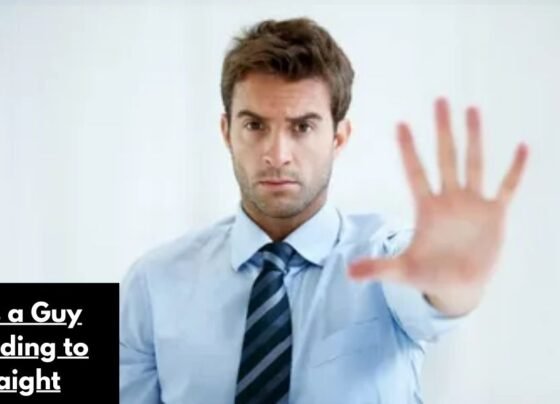 Guy Is Pretending to Be Straight